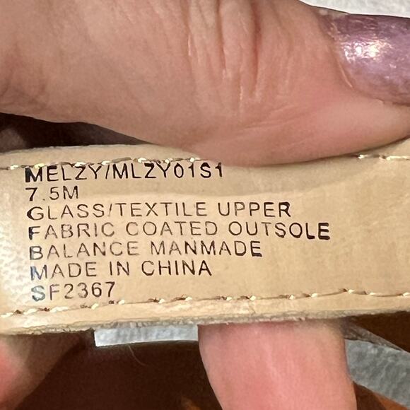 STEVE MADDEN ‘Melzy’ 3 Strap Rhinestone Sandals  7.5M  Formal Bling NightOut - Picture 12 of 12